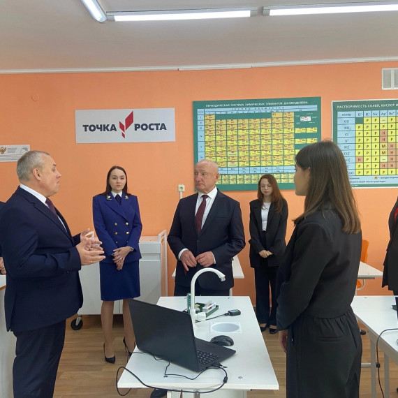 Открытие Центра "Точка роста".